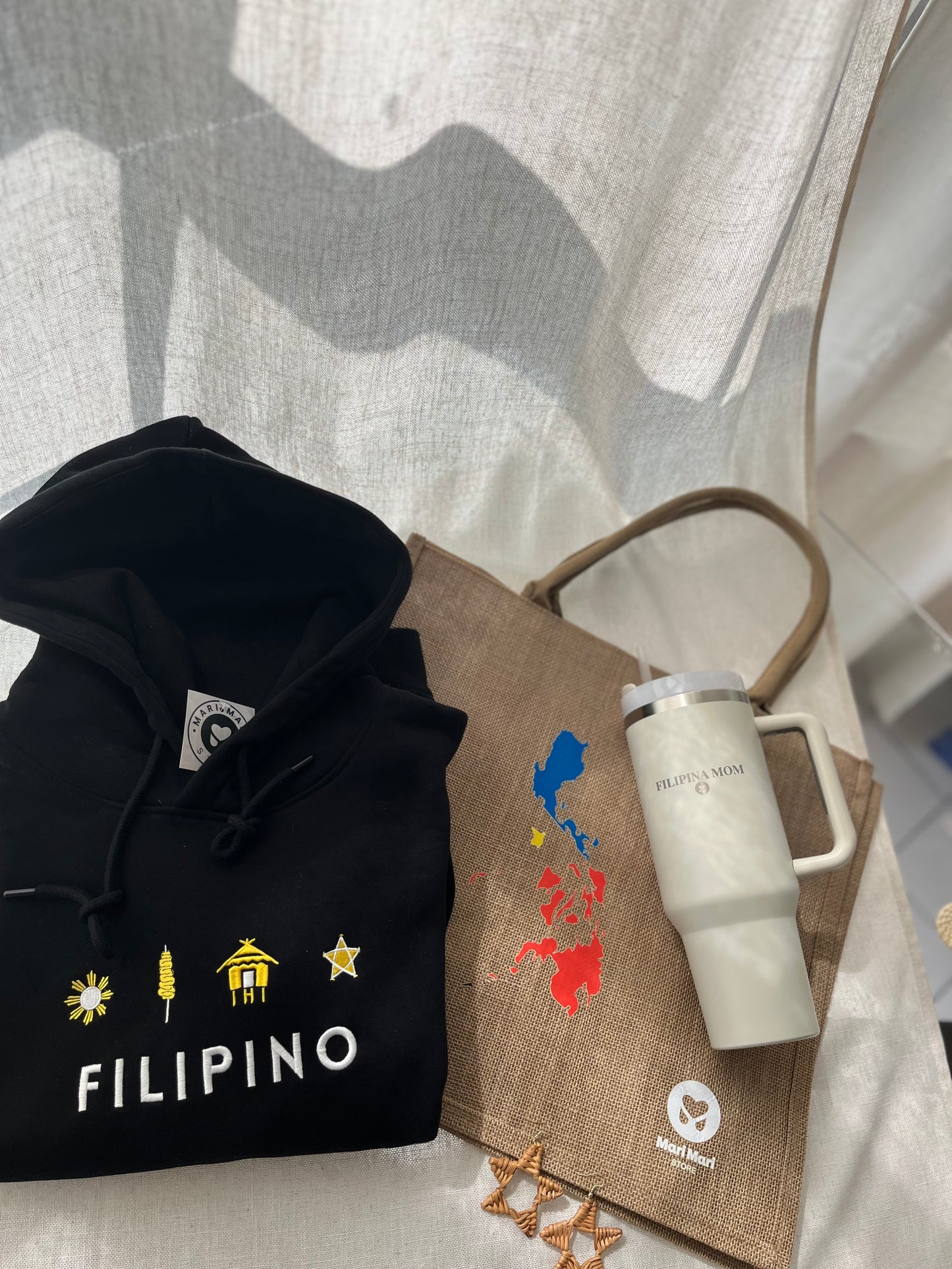 Filipino Hoodie- Embroided