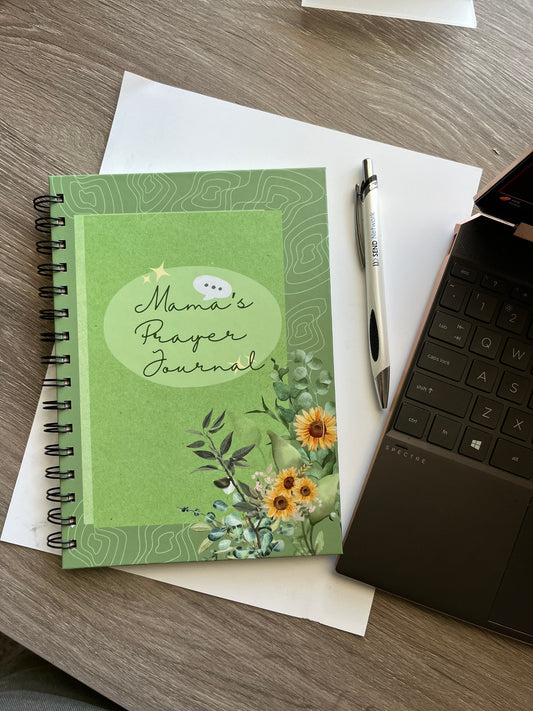 Floral Notebook- Prayer Journal for Moms