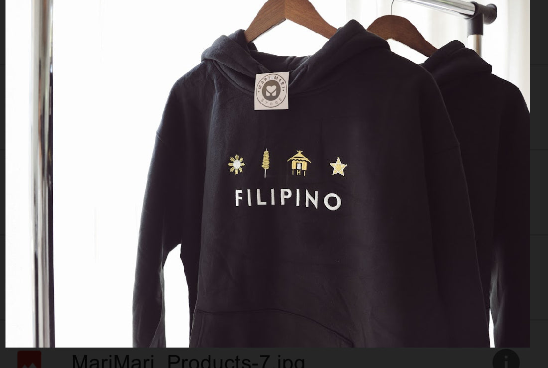 Filipino Hoodie- Embroided